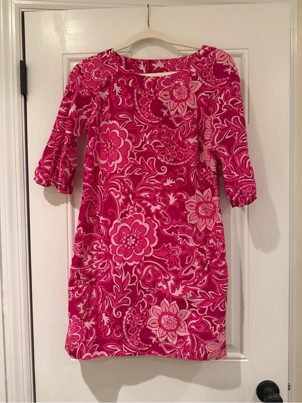 NWT Lilly Pulitzer Pink Floral Paisley Shift Dress